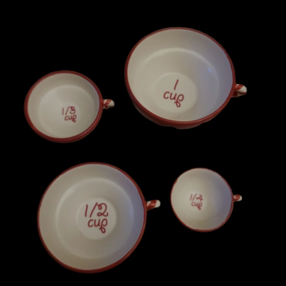 Bonnie Lynn Vintage Ginger in the Kitchen Stacking measuring cups
